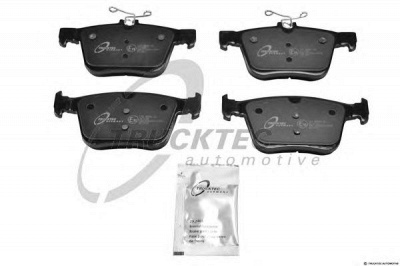 TRUCKTEC AUTOMOTIVE 0735262 -  Комплект тормозных колодок, дисковый тормоз